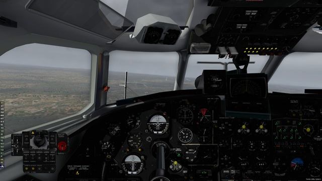 Ан24 посадка UWUU