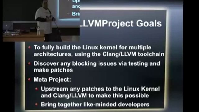 FOSDEM 2013 - The Llvmlinux Project смотреть онлайн