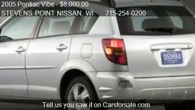 2005 Pontiac Vibe Base Fwd 4dr Wagon For Sale In Stevens Poi