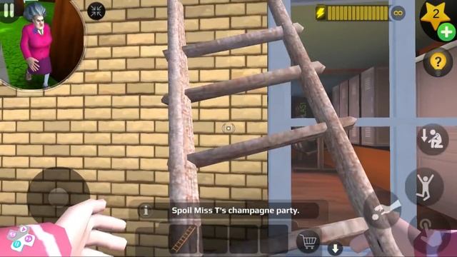 Scary Teacher 3D - New Levels Update New Chapter Miss T Evil Nun Android Gameplay смотреть онлайн