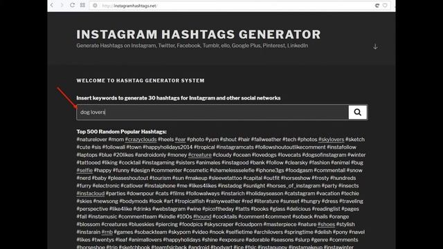 How to generate hashtags for your posts on Instagram, Facebook, Twitter and other social networks смотреть онлайн