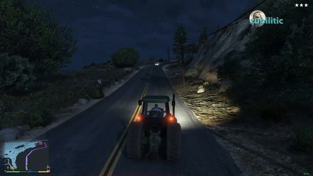 Trevor Driving a Tractor Chased by the Police / GTA V / Mac Gaming / Bootcamp / Windows 11 / 1440p смотреть онлайн