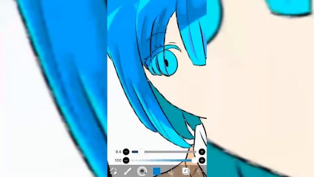 Speeddrawing Anime Girl - Ibis Paint X [Android]