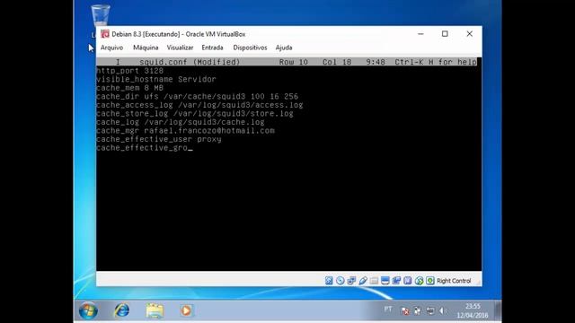 10 Tutorial de Debian 8.3 Instalação e configuração do squid3 смотреть онлайн