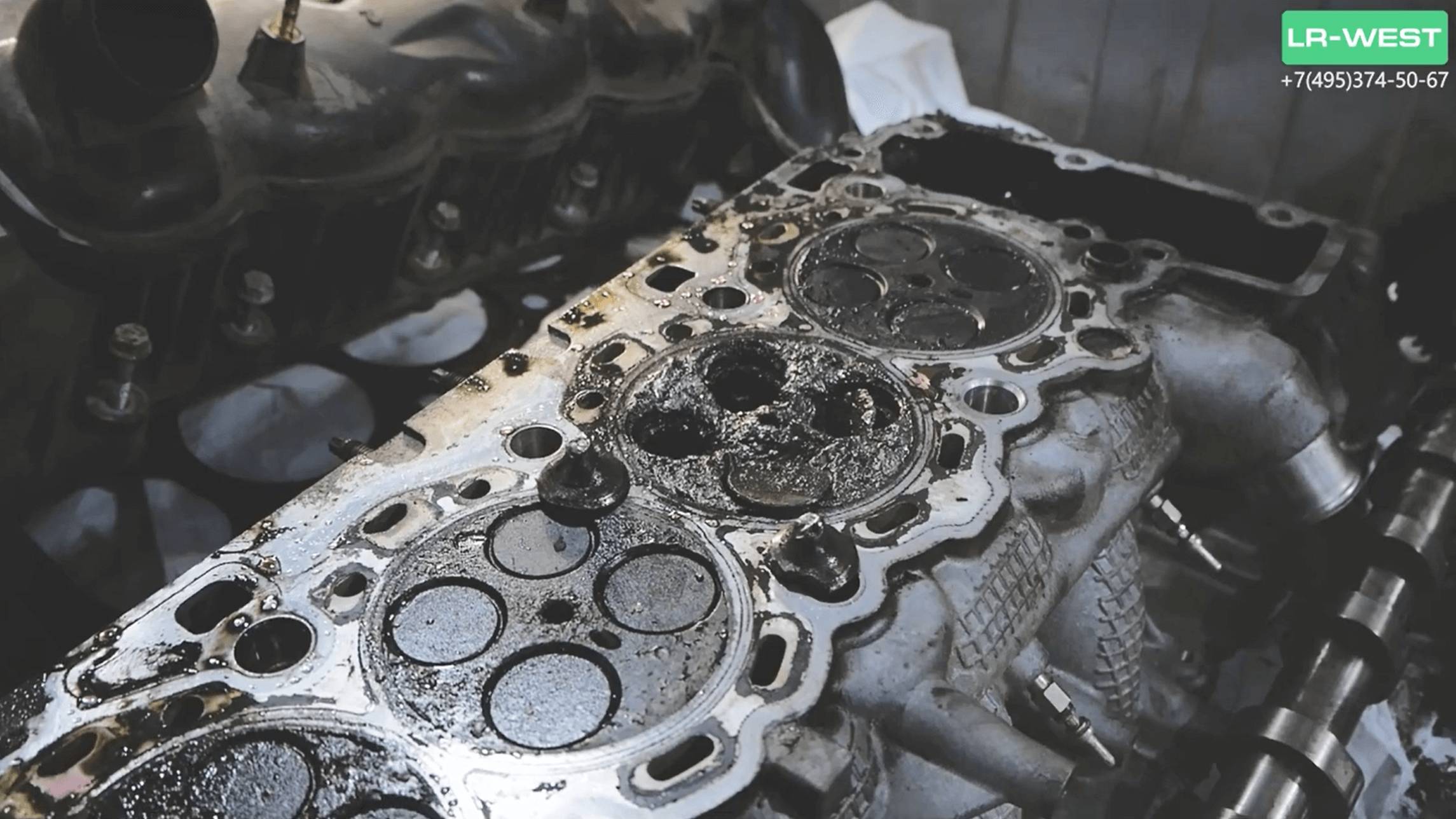 Рендж Ровер дизель. Пробег 500.000 км. Ремонт двигателя 3.6 TDV8 смотреть онлайн