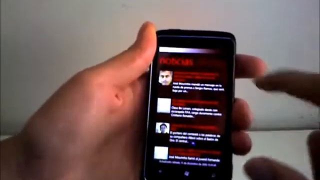 Windows Phone 7 (6/6): Aplicaciones (Ebay, Marca, El mundo y Youtube) смотреть онлайн