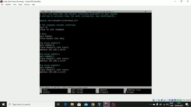 Konfigurasi IP Address, IP Alias dan DNS Resolver pada Linux debian смотреть онлайн