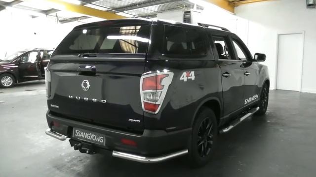 SsangYong MUSSO 2.2 SARACEN AUTO finished in Atlantic Blue,video walkaround ! смотреть онлайн
