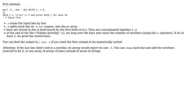 Unix & Linux: How do I print all lines of a file with duplicate values in a certain column? смотреть онлайн