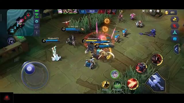 mobile legends Roger Brawl Gameplay (iOS/Android) - Play on ( Xiaomi Mi 9T ) - #1 смотреть онлайн