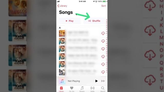 Shuffle Apple Music Album on iPhone смотреть онлайн