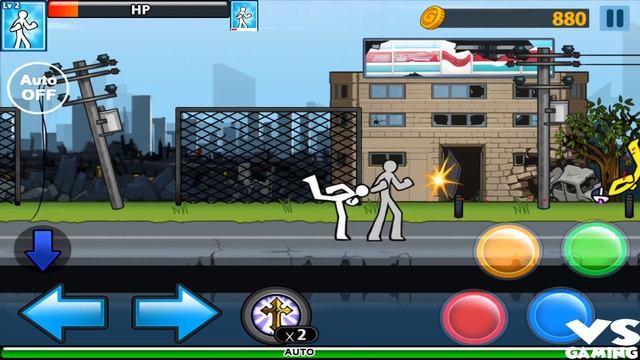 Anger Of Stick 4: Reboot - New Levels Completed - Android / IOS Gameplay смотреть онлайн