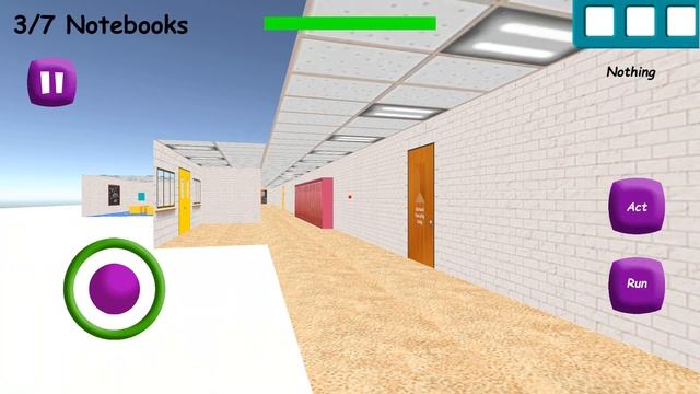 Baldi's Education in School 3D - BUGS - Jumps before Baldi Part 2 - Baldi's Basics in Education смотреть онлайн