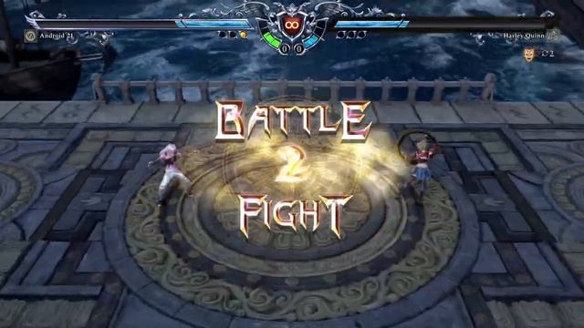 Android 21 Vs Harley Quinn (Soulcalibur VI Custom Character Battle)