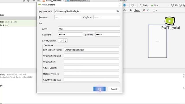 How to build apk in android studio 2019, Generate Signed APK in Android Studio, How to Build APK смотреть онлайн