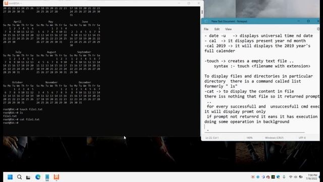 Basic commands of Linux -1 | Linux | ubuntu | SHELL | смотреть онлайн