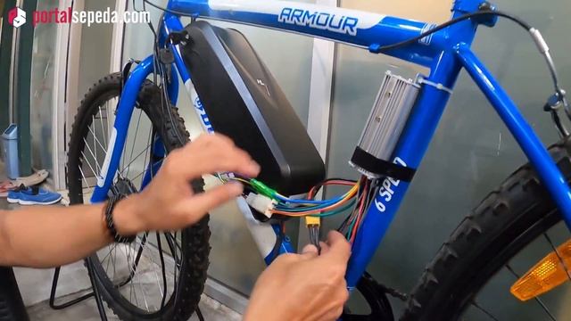 Uji Coba Pemasangan E-Bike Kit Full Set, Gak Sampe 2 Jam Beres‼️ смотреть онлайн
