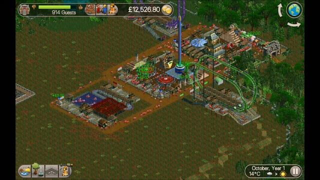 Inca Lost City | Lost City Founder | Rollercoster Tycoon Classic | Wacky Worlds | Let's Play! смотреть онлайн