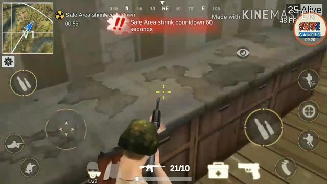 Review game BATTLE ROYALE 3D:WARRIOR 63 смотреть онлайн