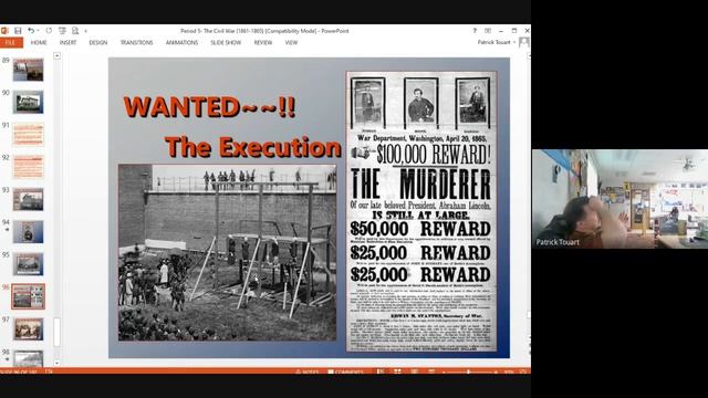 Mr. Touart's APUSH Class Ch 21 The Civil War Lincoln's Death and Outcomes смотреть онлайн