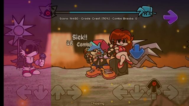 FNF Vs. Tails.ExE V2 Android Port - Chasing Gameplay смотреть онлайн