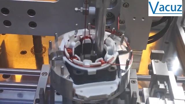 Refrigerator Compressor Motor Coil Automatic BLDC Brushless Drone Stator Needle Winding Machine смотреть онлайн