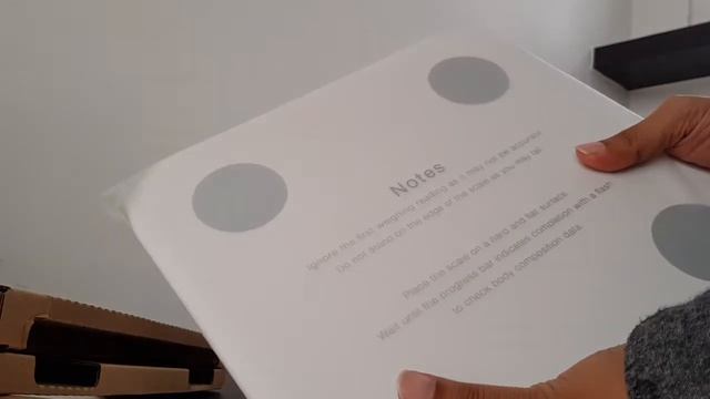 Mi Body Composition Scale Unboxing