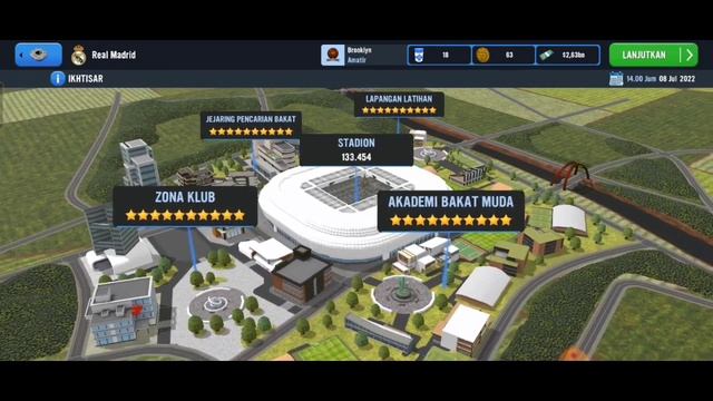 REAL MADRID Soccer Manager 2023 Save Data MOD Full Facility, Good Con, Money (Game Android)