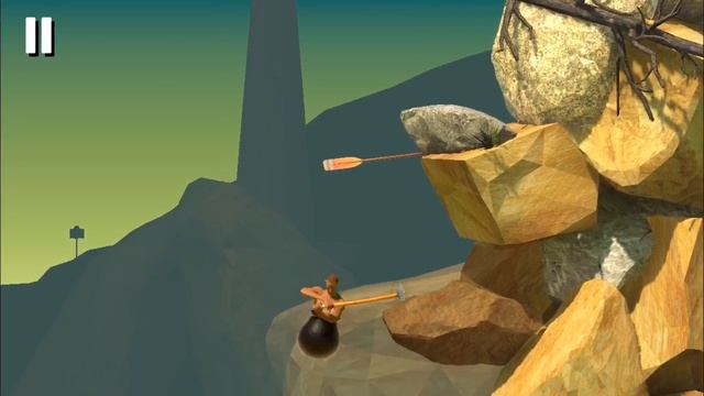 Getting over it (on iOS) смотреть онлайн