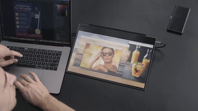 AirTab, The Lightest 15.6” Touchscreen Monitor смотреть онлайн