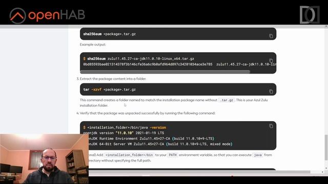 OPENHAB in PILLOLE: 3. Installazione di OpenHAB su LINUX (deb) смотреть онлайн