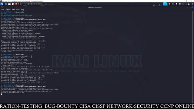 How to Install Cisco Packet Tracer 8.2 on Kali Linux 2023 | kali linux смотреть онлайн