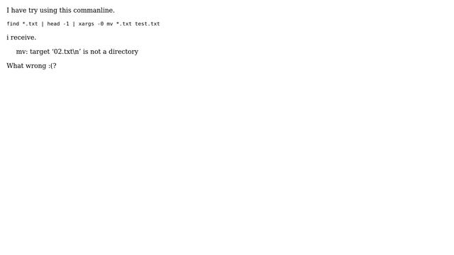Find and rename first result in linux? смотреть онлайн