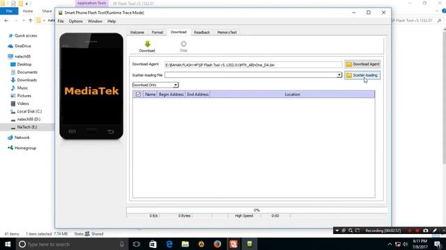 Cara Flash Atau Instal Ulang Evercoss A7B Yang Bootloop Berat