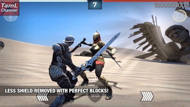 Infinity Blade 3: CLAYMOURN STAGE 4 TIPS - BLOCKS! смотреть онлайн