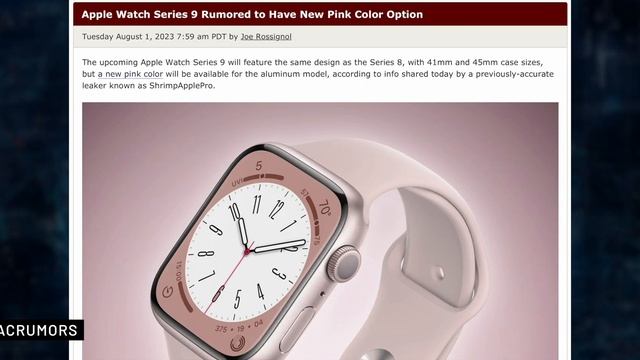 New Apple Watches in 4 WEEKS! New design and colors coming soon? 👀 смотреть онлайн