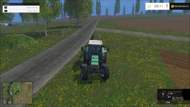 Farming Simulator 15 - Deutz-Fahr AgroStar 6.61 Tractor Gameplay (PC HD) [1080p] смотреть онлайн