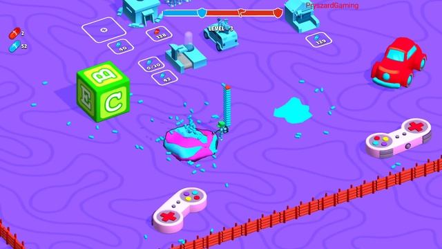Plastic Army Battle Simulator - Gameplay Walkthrough Part 2 Levels 3 Army Commander (iOS,Android) смотреть онлайн