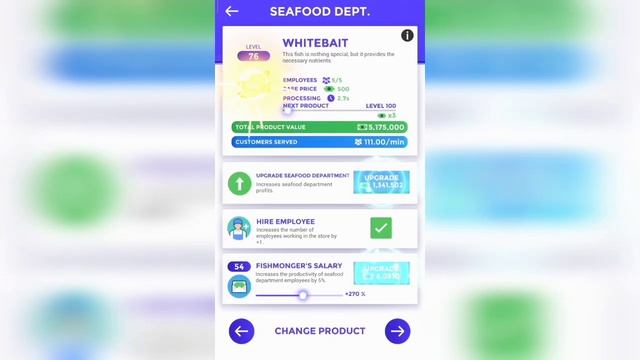 Idle Supermarket Tycoon! MAX LEVEL 9999? Building Business Empire