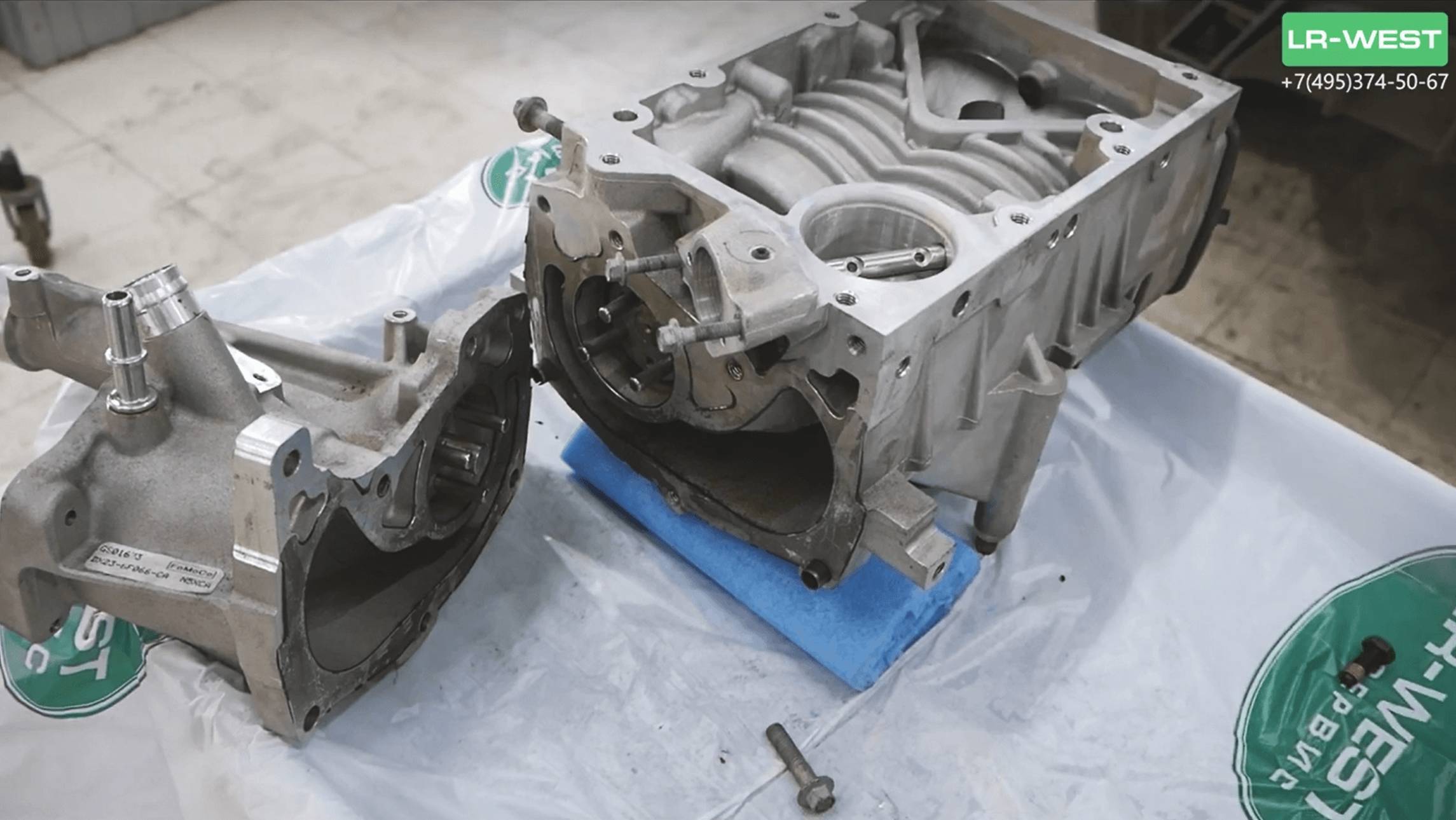 Неисправность нагнетателя (суперчарджера) Рендж Ровер. Обзор и позиция по ремонту привода. смотреть онлайн