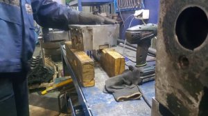 выпресовка направляющих втулок клапанов КамАЗ