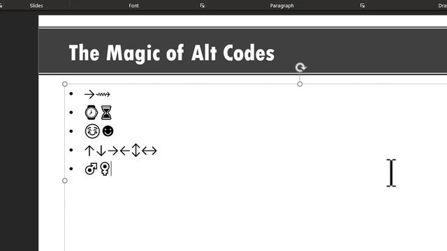 How to use Alt Codes in PowerPoint смотреть онлайн