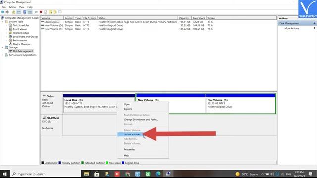 How to create a new Hard Drive partition on Windows 11/10/8/7 with Disk Management? смотреть онлайн