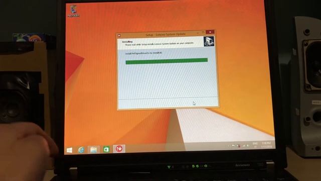 Upgrading from Windows 8 to 10 on a ThinkPad T60 смотреть онлайн