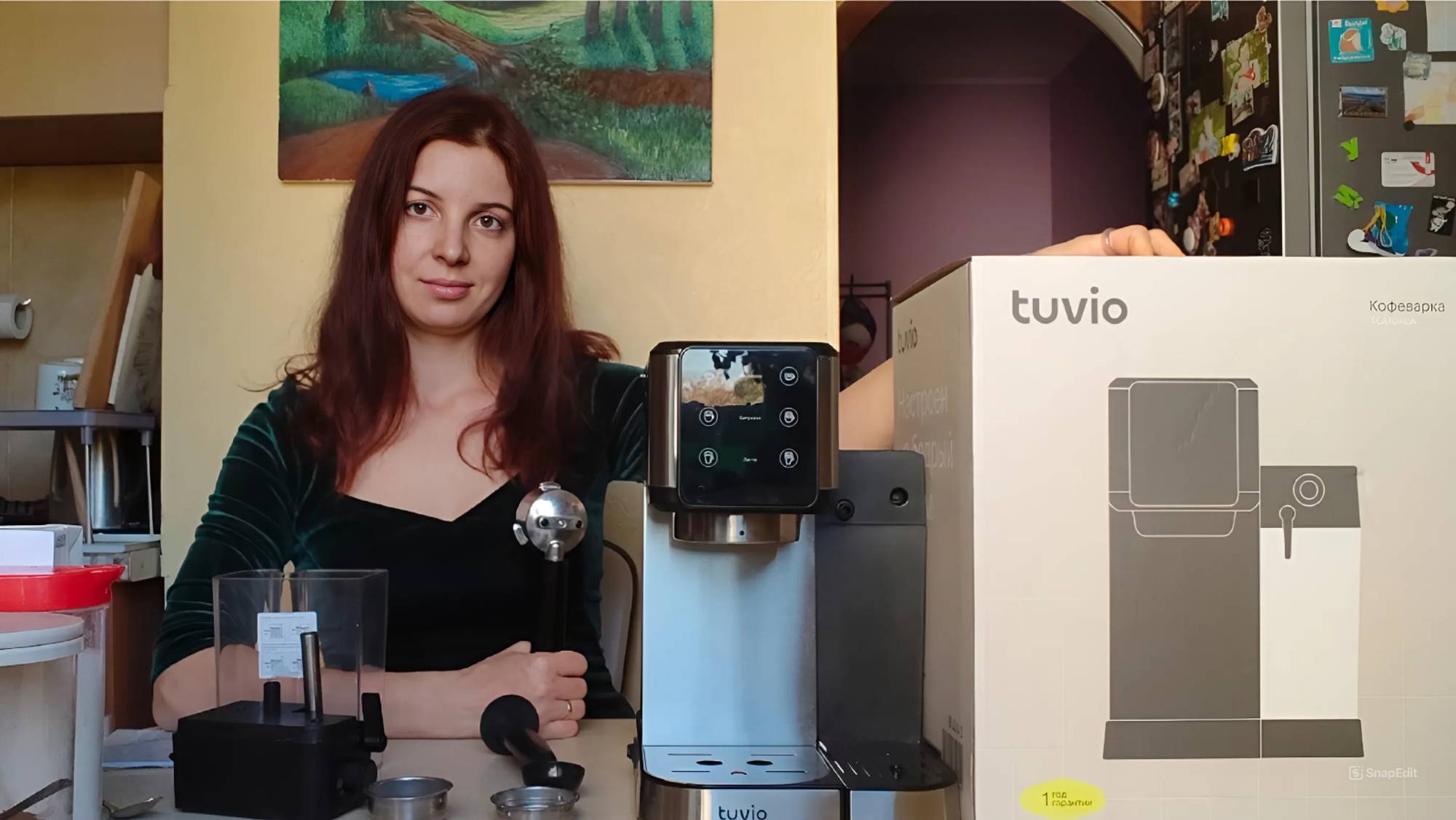 Кофеварка tuvio Модель TCM04EA Обзор. Tuvio - только на Яндекс Маркет. смотреть онлайн