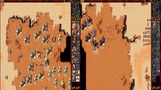 Dune 2000 1v1 (Split Screen): chandon(A) vs kipp(H 2*) смотреть онлайн