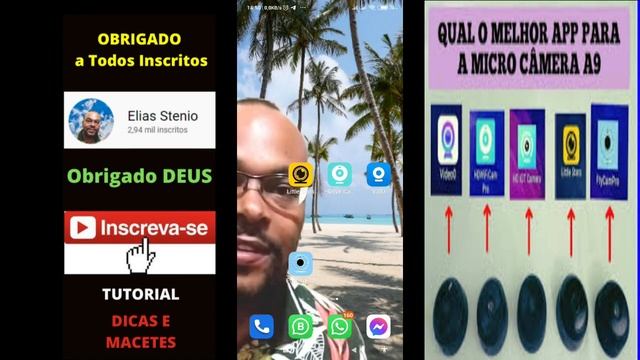 📽💢⭐Como Configurar Mini Camera A9 No Aplicativo FtyCamPro #minicamera смотреть онлайн