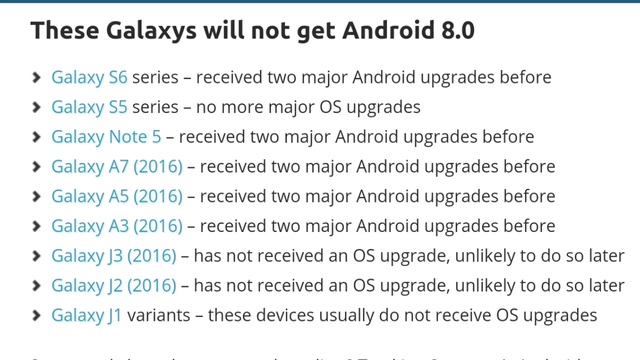 [Bad News] These Samsung Smartphones will not get Android Oreo Update смотреть онлайн
