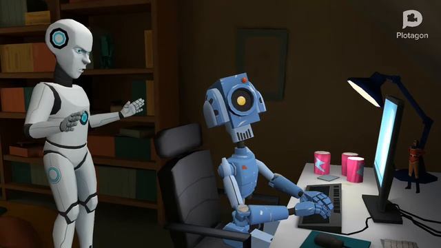 Robot steals android's credit card arrested смотреть онлайн