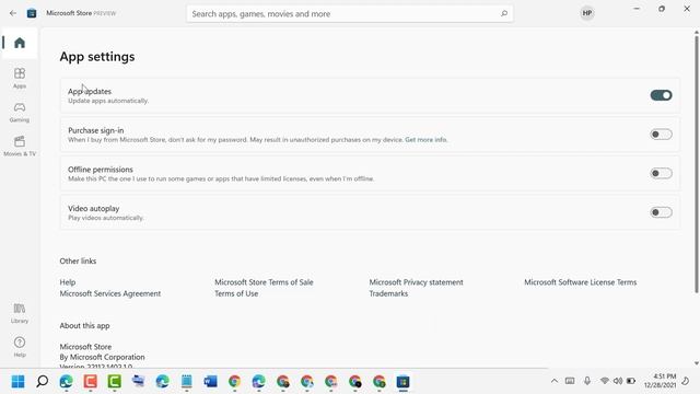 How to Turn Off Disable Automatic Updates for Microsoft Store Apps смотреть онлайн